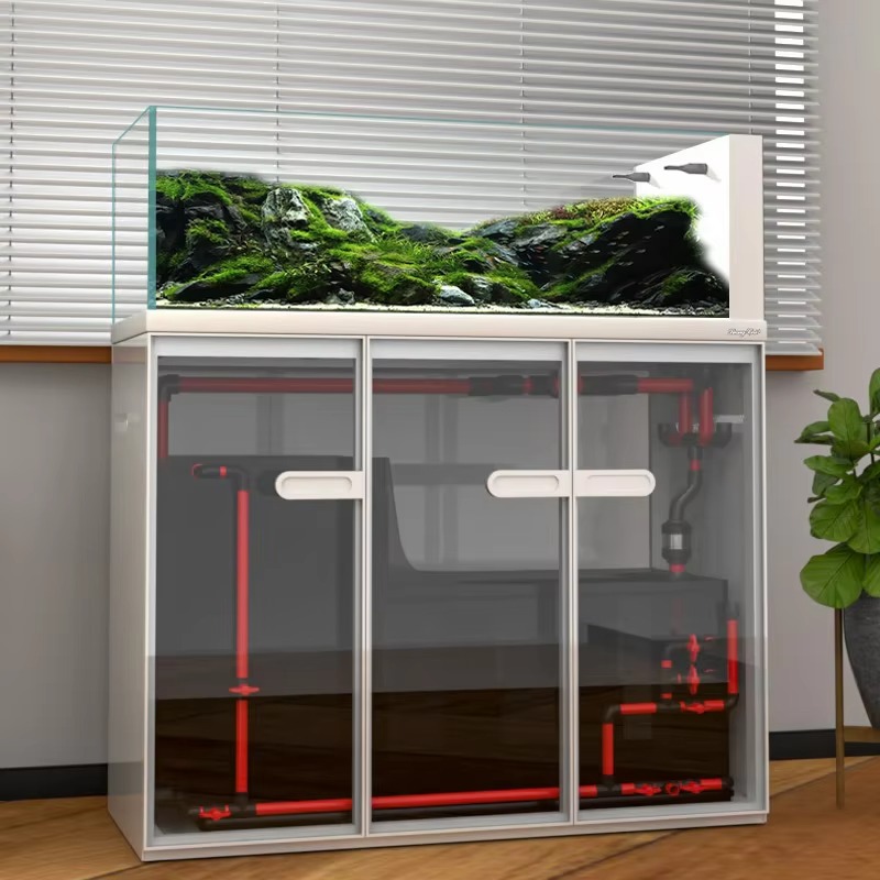 Saltwater Tank - Aquariumzubehör Kommerzieller großer Aquarienständer 220V Salzwassertank