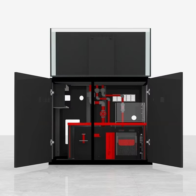 Marine Aquarium Cube - Magic Cube M/MG-Serie, modernes Marine-Themen-Aquarium, rechteckiges