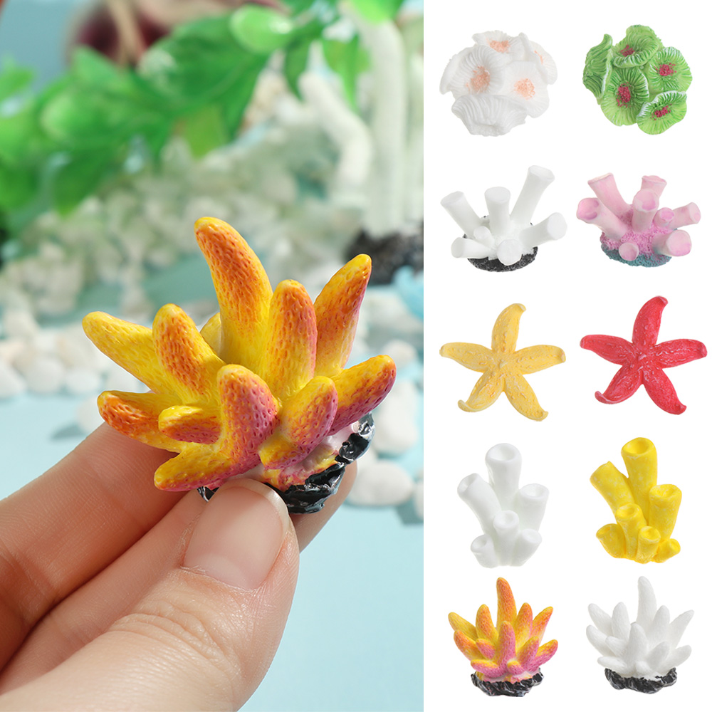 Reef Aquarium - Künstliche Korallen Aquarium Ornamente Simulation Starfish