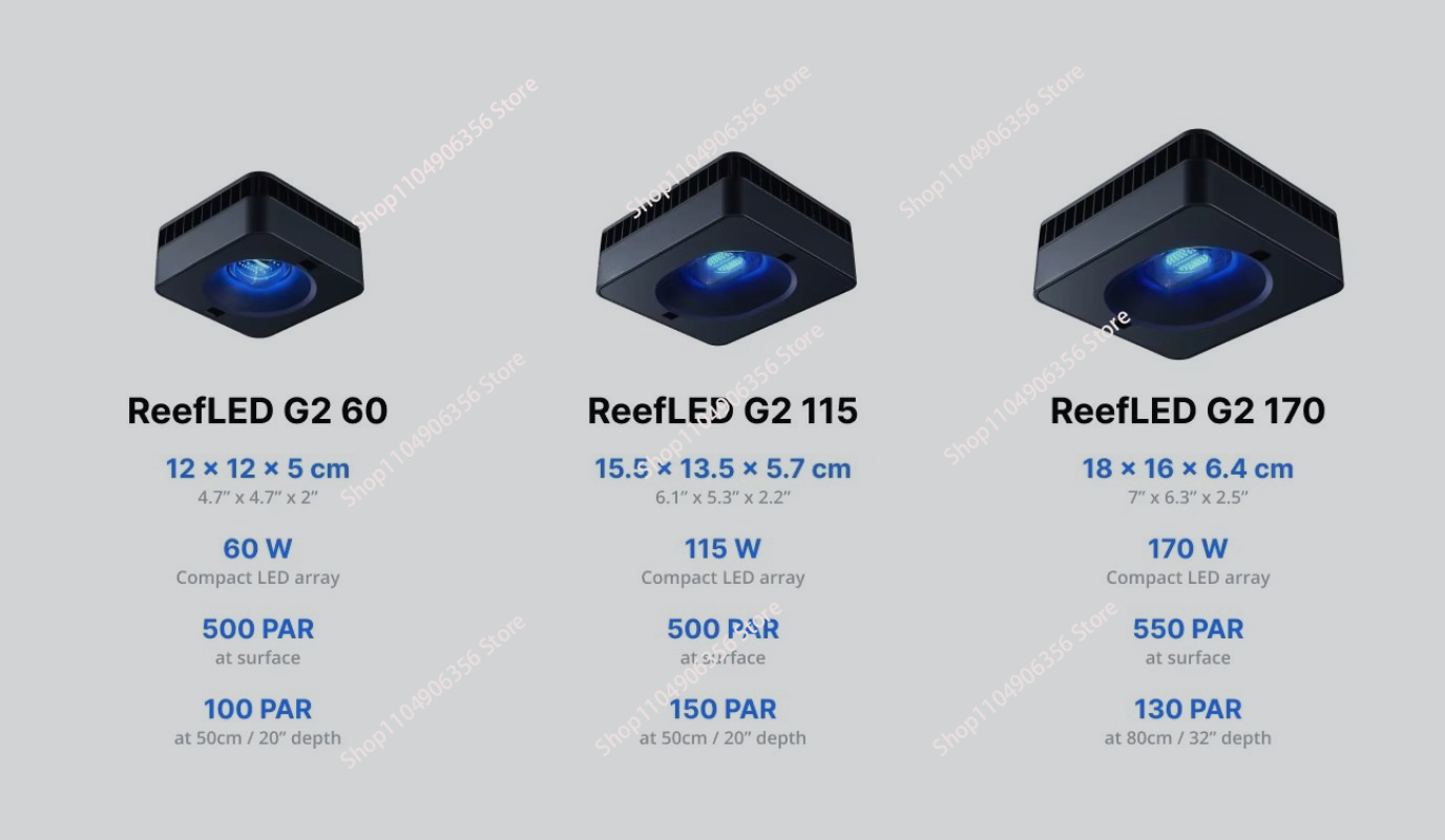Marine Aquarium - Neue LED 60W Aquariumbeleuchtung Beste Blitzleistung