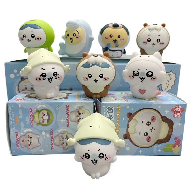 8 Stück/Box Kawaii Chiikawa Aq – Marine Aquarium Bewertung und Preis