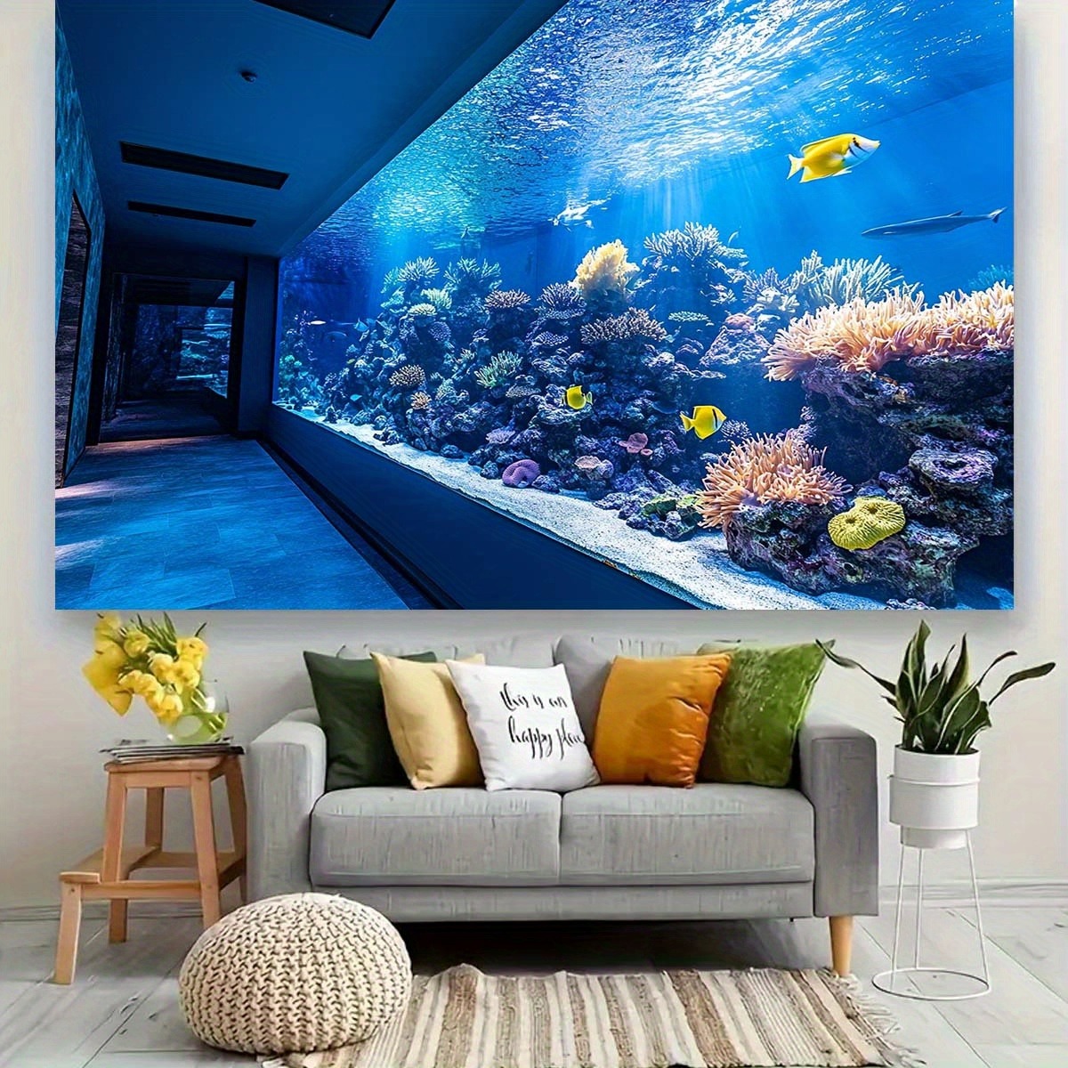 Lebendiger Unterwasser-Aquariu – Reef Aquarium Bewertung und Preis