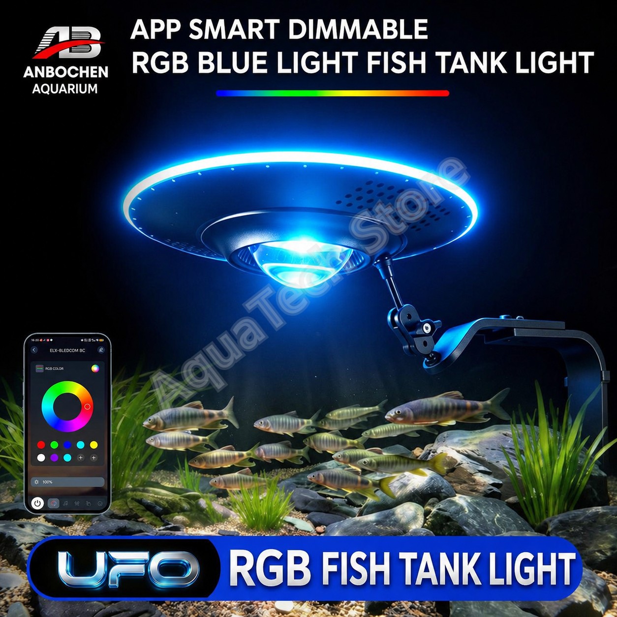 ANBOCHEN UFO RGB LED Aquariumb – Reef Lighting Bewertung und Preis